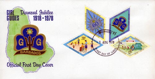 Barbados 1978 FDC