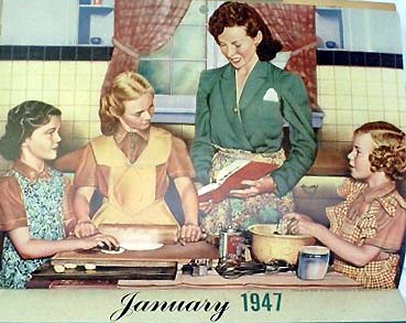 1947 calendar January