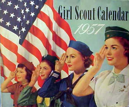 1957 calendar cover