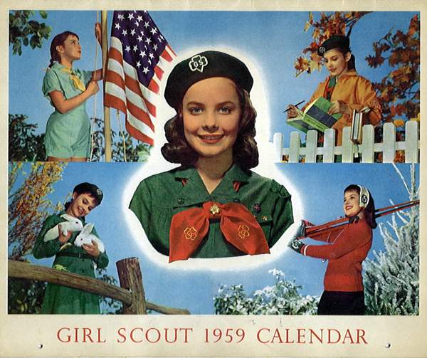 1959 calendar cover