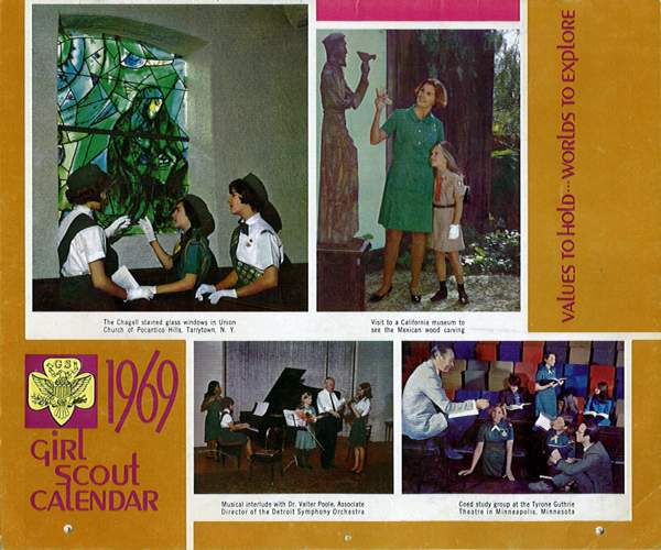 1969 calendar cover