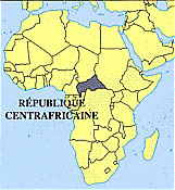 Central Africa map