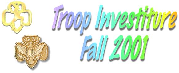 Fall Investiture Title