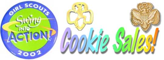 Cookie Sale title