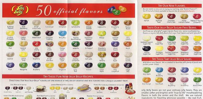 jelly belly types