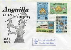 1968 Anguilla post card