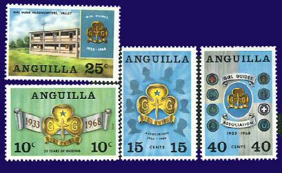 1968 Anguilla stamps