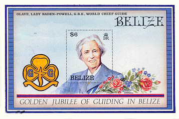 Belize stamp 1960