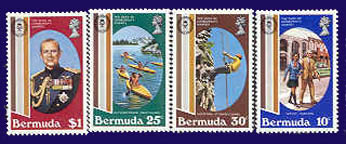 Bermuda Girl Guide stamps