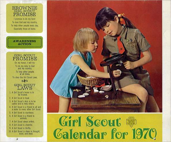 1970 calendar cover