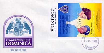 Dominica FDC 1989