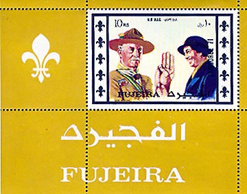 Fujiera Scout stamps